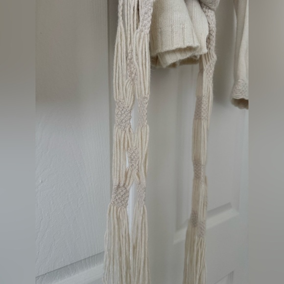 Free People Angora Wool Hooded Cardigan medium - Picture 5 of 6